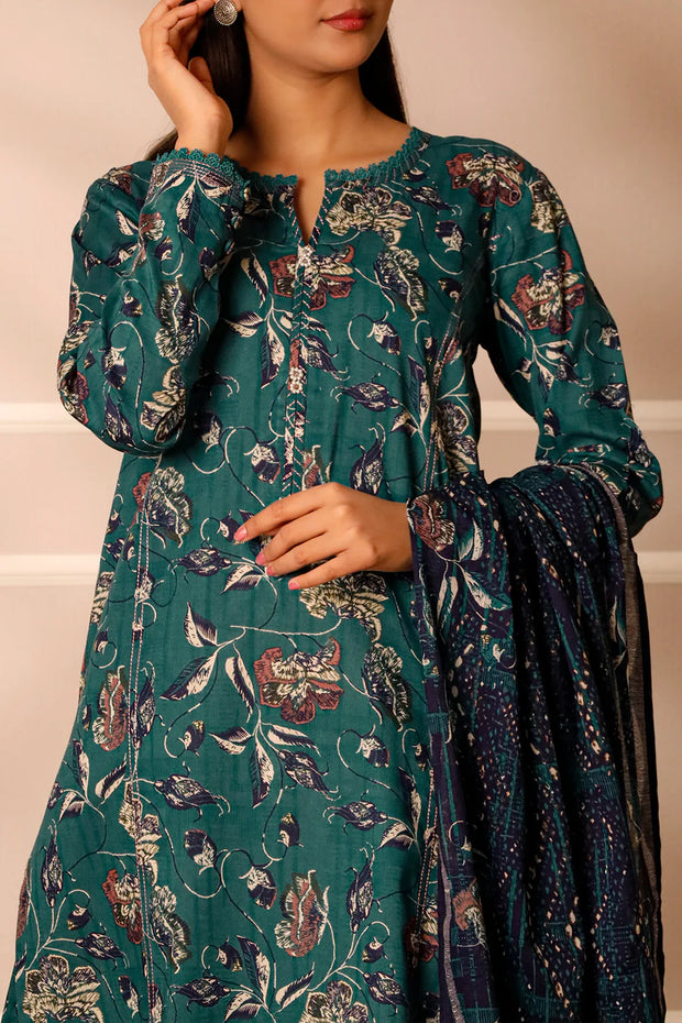 SAYA | Printed Lawn | 3 Piece | Unstitched | U01-25557-10B