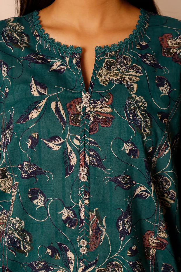 SAYA | Printed Lawn | 3 Piece | Unstitched | U01-25557-10B