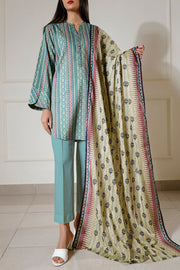 SAYA | Printed Lawn | 2 Piece (Shirt/Dupatta) | Unstitched | U06-25188-13A