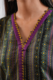 SAYA | Printed Lawn | 2 Piece (Shirt/Dupatta) | Unstitched | U06-25188-14B