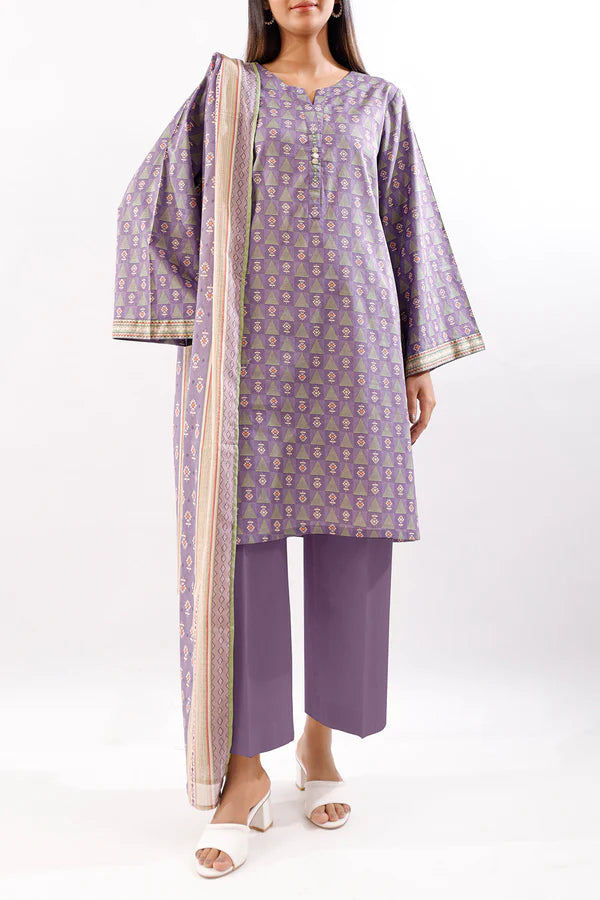 SAYA | Printed Lawn | 2 Piece (Shirt/Dupatta) | Unstitched | U06-25188-15A