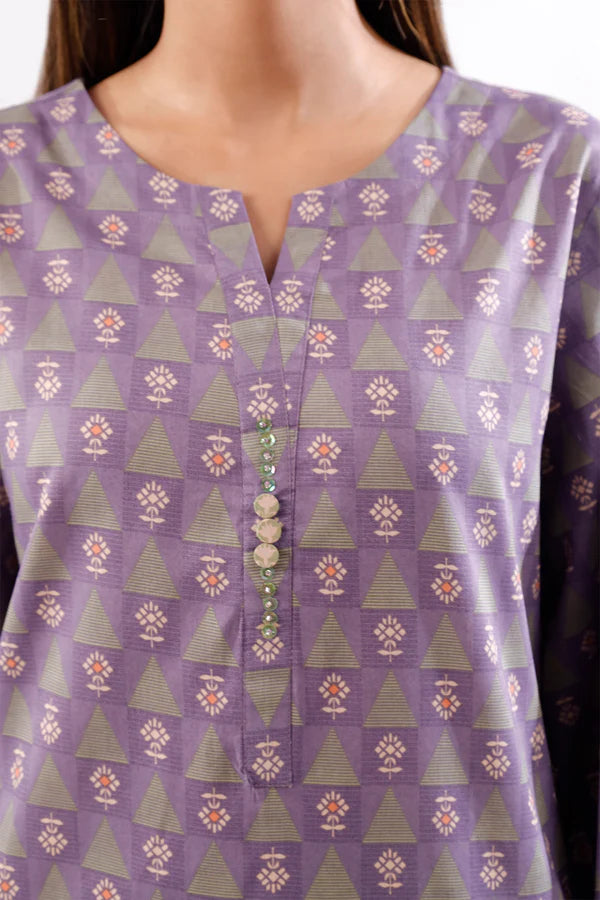 SAYA | Printed Lawn | 2 Piece (Shirt/Dupatta) | Unstitched | U06-25188-15A