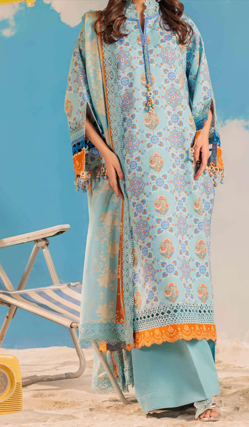 BONANZA SATRANGI | 3 Piece | Printed Lawn | Unstitched | Tropical Horizons 1