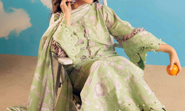 BONANZA SATRANGI | 3 Piece | Printed Lawn | Unstitched | Tropical Horizons 10