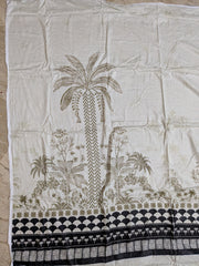 BONANZA SATRANGI | 3 Piece | Printed Lawn (Chiffon Dupatta) | Unstitched | Design 6
