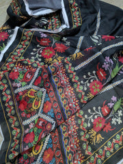 BONANZA SATRANGI | 3 Piece | Printed Lawn (Chiffon Dupatta) | Unstitched | Design 7