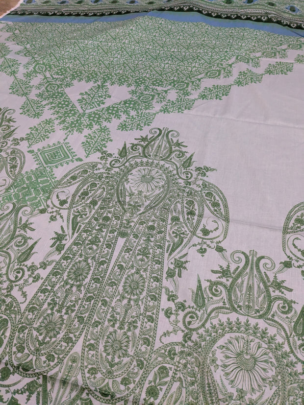 BONANZA SATRANGI | 3 Piece | Printed Lawn (Chiffon Dupatta) | Unstitched | Design 8