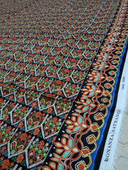 BONANZA SATRANGI | 3 Piece | Printed Lawn (Chiffon Dupatta) | Unstitched | Design 7