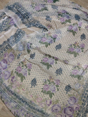 KHAADI | 3 Piece | Printed Lawn (Chiffon Dupatta) | Unstitched | Design 3