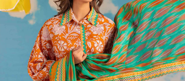 BONANZA SATRANGI | 3 Piece | Printed Lawn | Unstitched | Tropical Horizons 8