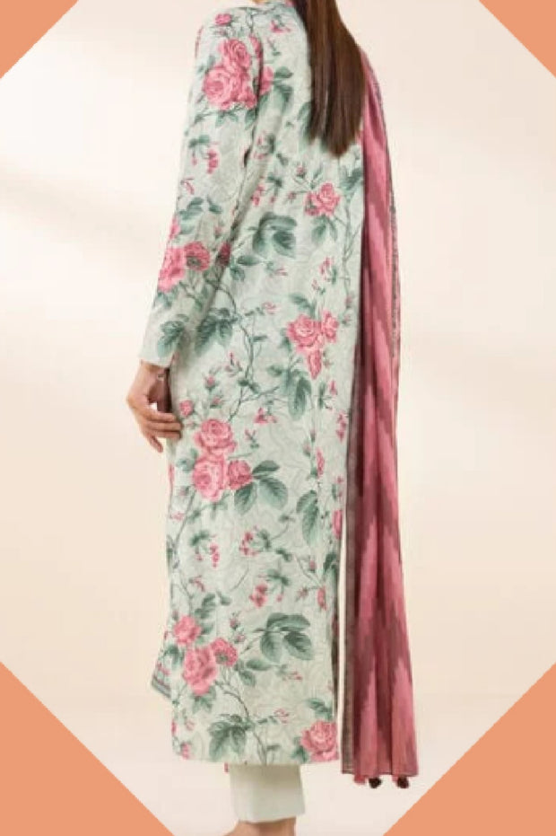 SAPPHIRE | Printed Lawn | 3 Piece | Unstitched | OU3-PDY25V15-4