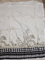 BONANZA SATRANGI | 3 Piece | Printed Lawn (Chiffon Dupatta) | Unstitched | Design 6