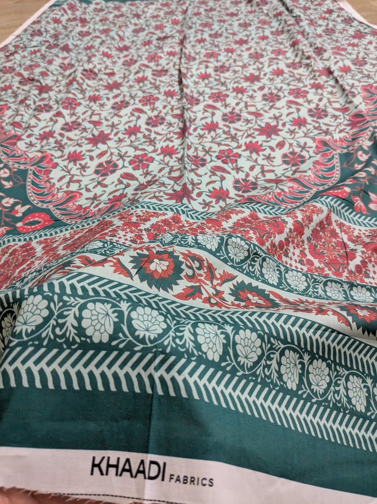 KHAADI | 3 Piece | Printed Lawn (Chiffon Dupatta) | Unstitched | Design 5
