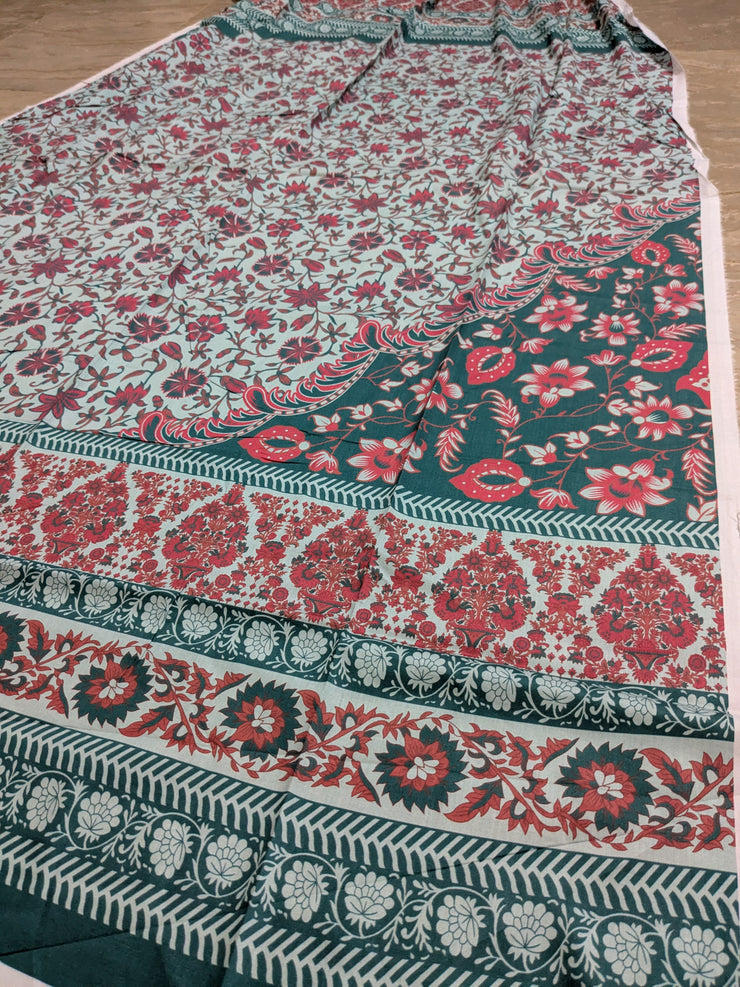 KHAADI | 3 Piece | Printed Lawn (Chiffon Dupatta) | Unstitched | Design 5
