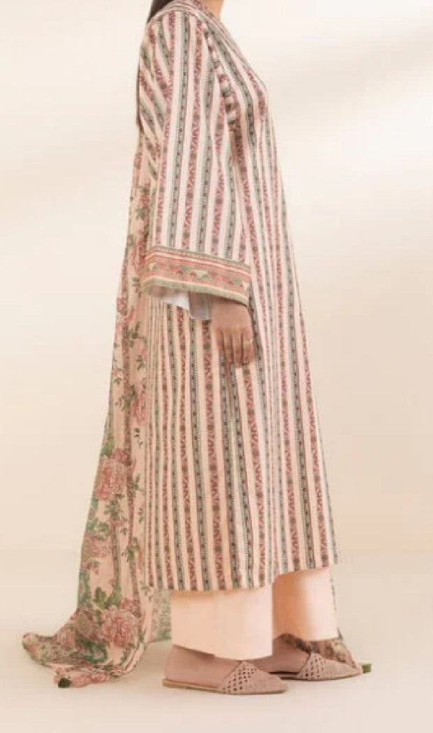 SAPPHIRE | Printed Lawn | 3 Piece | Unstitched | U3P-DY25V02-2