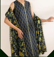 SAPPHIRE | Printed Lawn | 3 Piece | Unstitched | OU3-PDY25V14-9