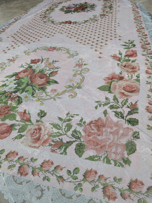 BONANZA SATRANGI | 3 Piece | Printed Lawn (Chiffon Dupatta) | Unstitched | Design 1