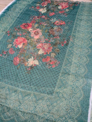KHAADI | 3 Piece | Printed Lawn (Chiffon Dupatta) | Unstitched | Design 5