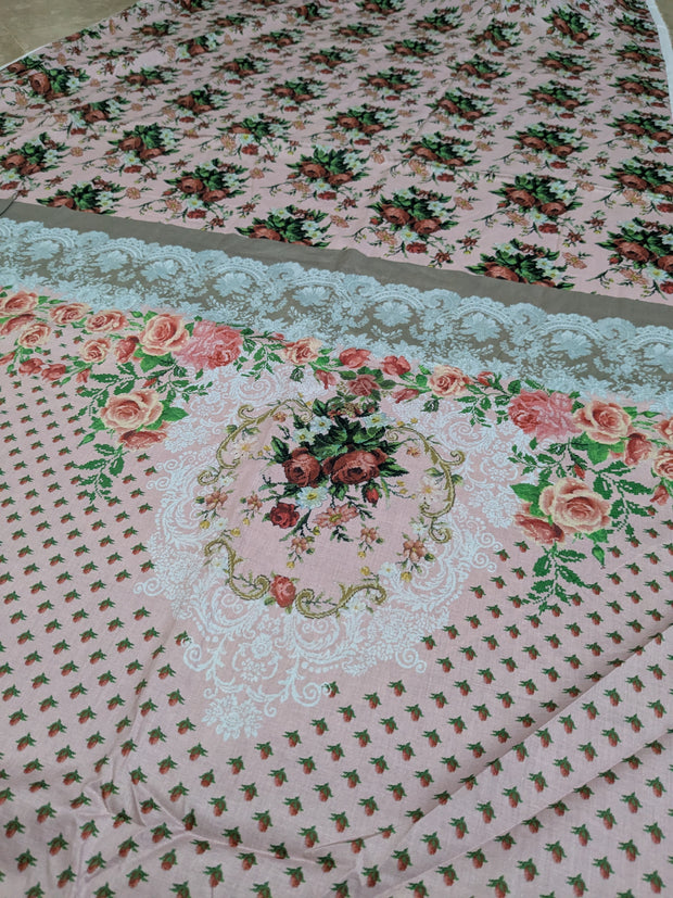 BONANZA SATRANGI | 3 Piece | Printed Lawn (Chiffon Dupatta) | Unstitched | Design 1