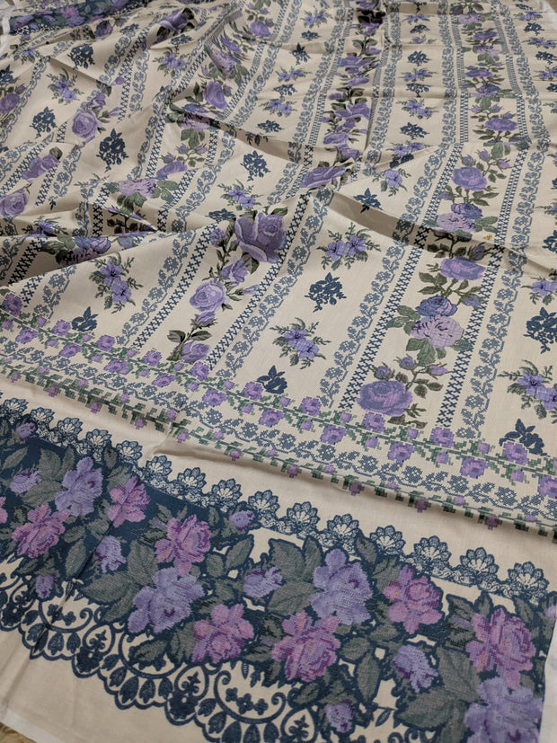 KHAADI | 3 Piece | Printed Lawn (Chiffon Dupatta) | Unstitched | Design 3