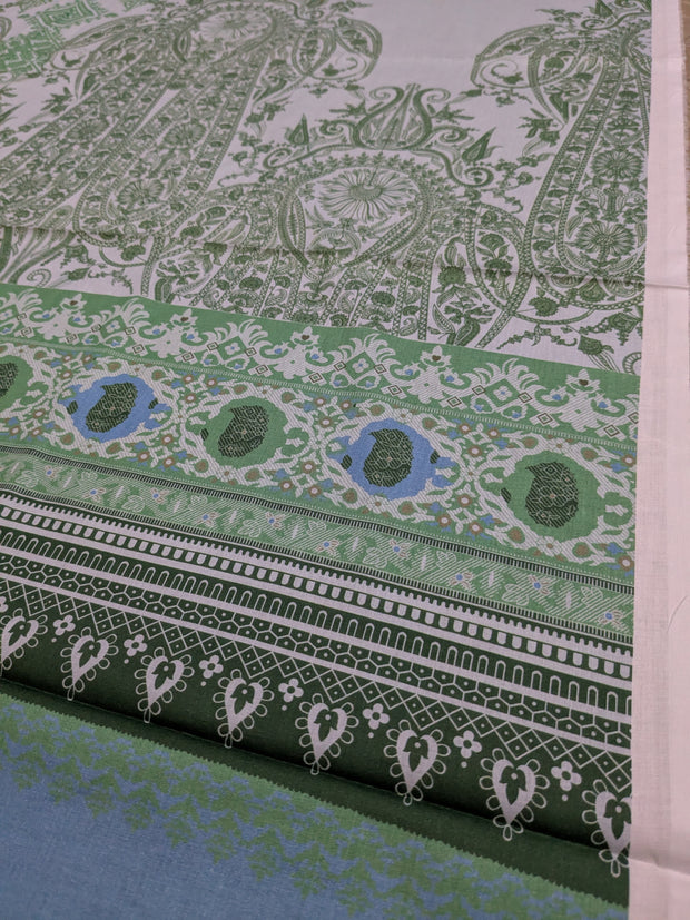 BONANZA SATRANGI | 3 Piece | Printed Lawn (Chiffon Dupatta) | Unstitched | Design 8