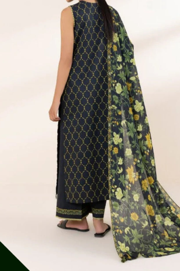 SAPPHIRE | Printed Lawn | 3 Piece | Unstitched | OU3-PDY25V14-9
