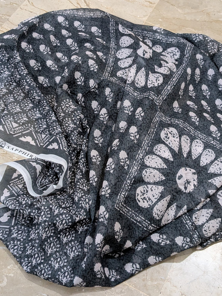 SAPPHIRE | Printed Lawn | 3 Piece | Unstitched | OOU2-DDY25V3-2