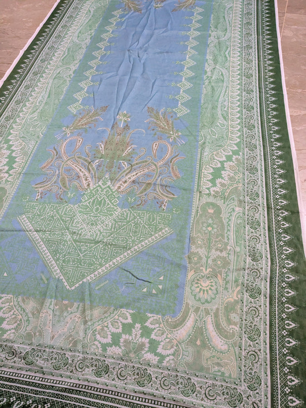BONANZA SATRANGI | 3 Piece | Printed Lawn (Chiffon Dupatta) | Unstitched | Design 8