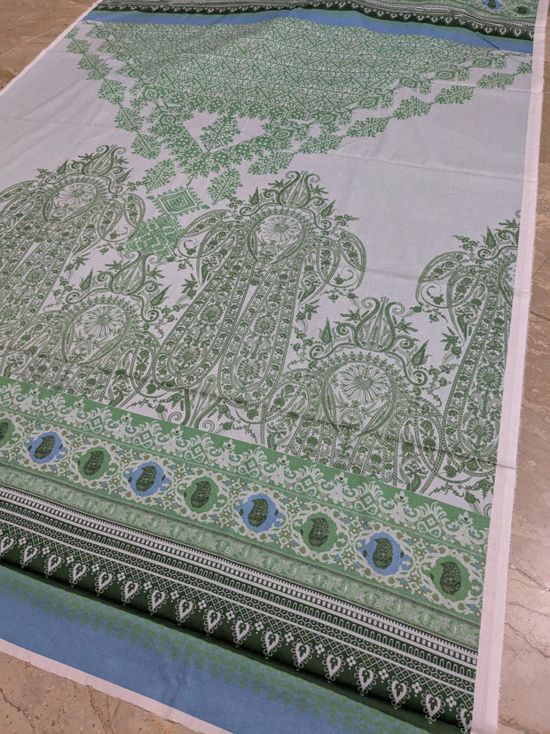 BONANZA SATRANGI | 3 Piece | Printed Lawn (Chiffon Dupatta) | Unstitched | Design 8