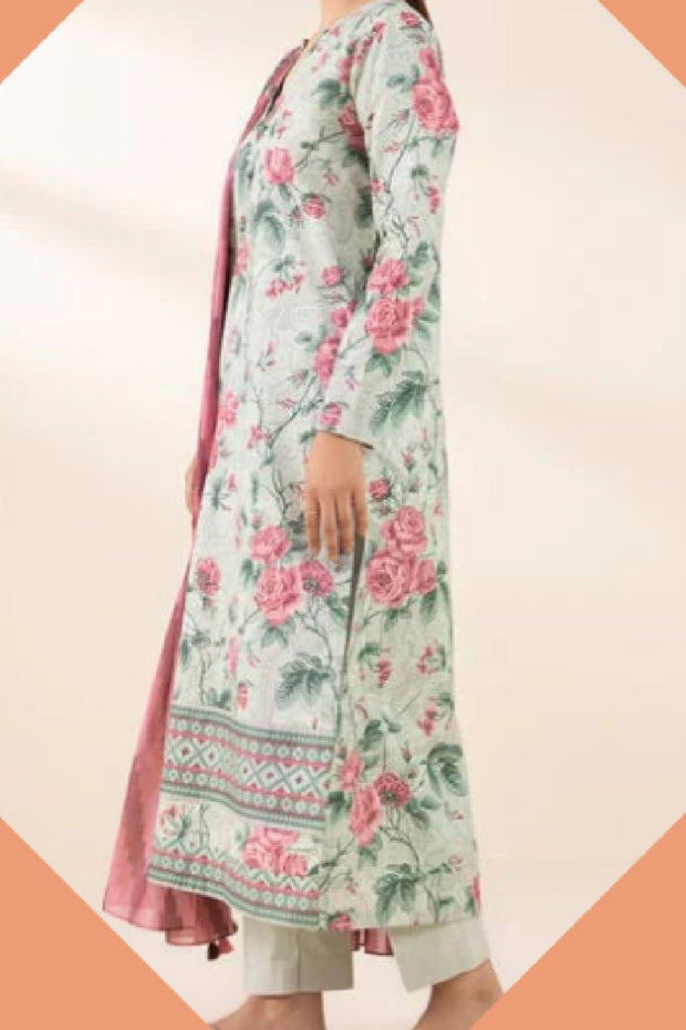 SAPPHIRE | Printed Lawn | 3 Piece | Unstitched | OU3-PDY25V15-4