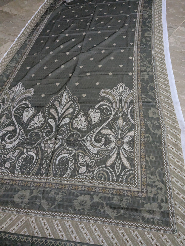 BONANZA SATRANGI | 3 Piece | Printed Lawn (Chiffon Dupatta) | Unstitched | Design 6