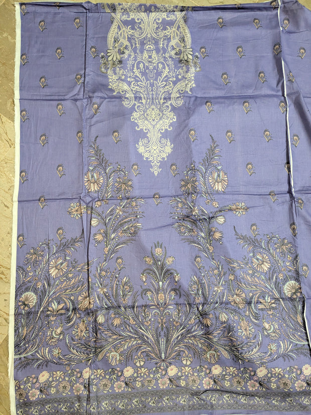 KHAADI | 3 Piece | Printed Lawn (Chiffon Dupatta) | Unstitched | Design 2