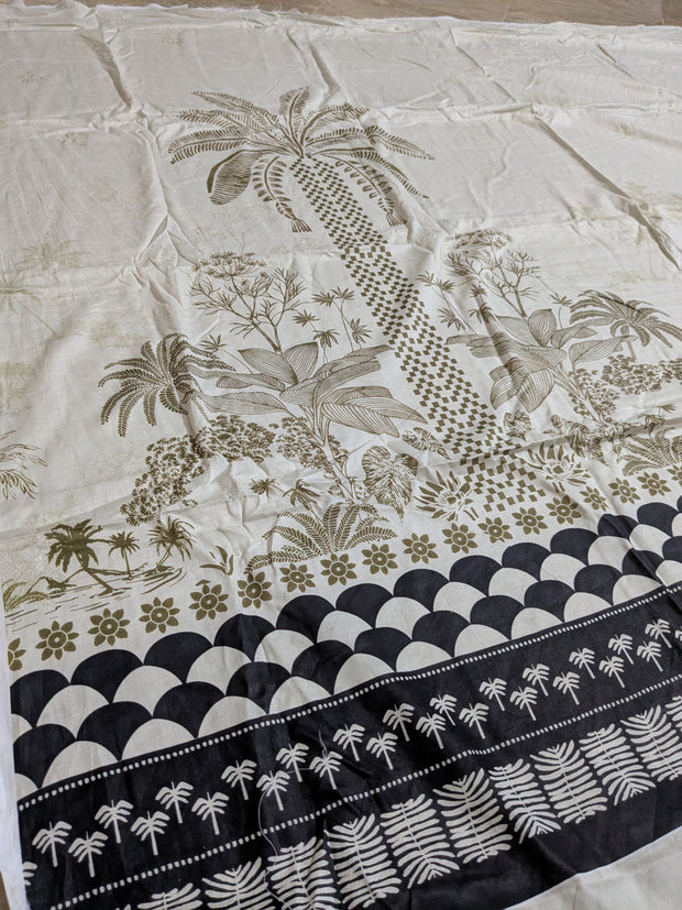 BONANZA SATRANGI | 3 Piece | Printed Lawn (Chiffon Dupatta) | Unstitched | Design 6