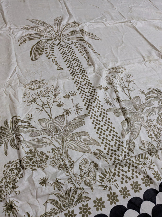 BONANZA SATRANGI | 3 Piece | Printed Lawn (Chiffon Dupatta) | Unstitched | Design 6