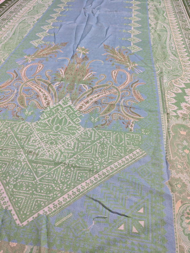 BONANZA SATRANGI | 3 Piece | Printed Lawn (Chiffon Dupatta) | Unstitched | Design 8