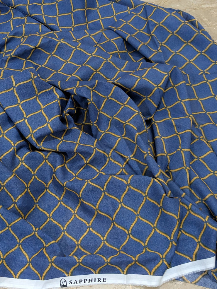 SAPPHIRE | Printed Lawn | 3 Piece | Unstitched | OU3-PDY25V14-9
